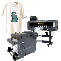 Mesin Printer Kaos DTF Mimage 60cm dengan Film PET Transfer Panas Tinta Putih dan Mesin Penggoyang Bubuk