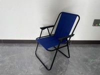 Siège portable Sitgo, tabouret inclinable, léger, réglable et pliable, BLEU, cuisine, plage, boîte de pêche personnalisée, style logo, moderne, sillas de playa