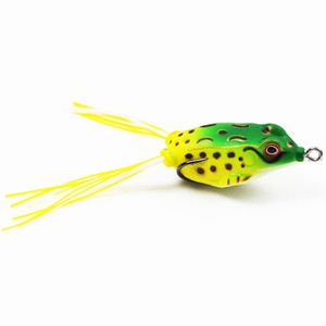 Grenouilles souples flottantes artificielles de haute qualité en pvc coloré de chine 45mm/8g, crochet VMC - Product Image 3