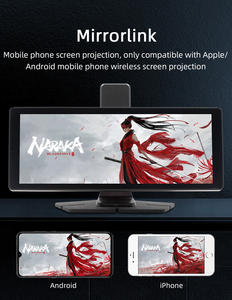 HD 10.26インチ超大型Androidオートインテリジェントタッチスクリーン10.26インチahdカープレイメディア360度回転可能カメラ付き - Product Image 4