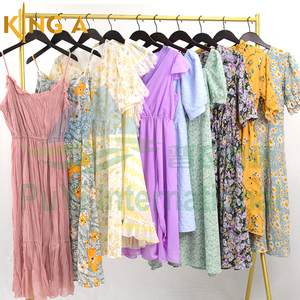 <span class=keywords><strong>KINGA</strong></span> Guangzhou Robes pour femmes Bea Code Bale Vêtements d'occasion mixtes Vêtements d'occasion de marque britannique - Product Image 1
