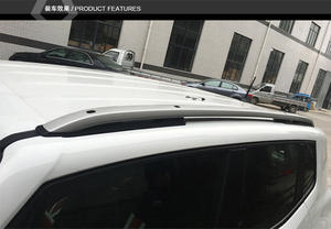 Aleación de aluminio Tipo de tornillo Astilla Rieles de techo negro Portaequipajes <span class=keywords><strong>para</strong></span> <span class=keywords><strong>Jeep</strong></span> <span class=keywords><strong>Renegade</strong></span> 2016-2023 - Product Image 4