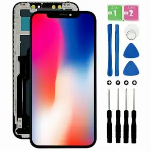 Usine de gros pour Iphone X utilisation de téléphone portable écran tactile LCD assemblage d'affichage original