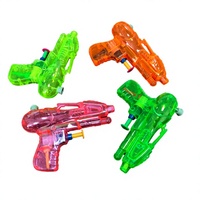 Pistolet à eau unisexe pour fête au bord de la piscine, jouet d'été pour la plage, activités de plein air, lanceurs d'eau en plastique transparent fabriqués au Guangdong