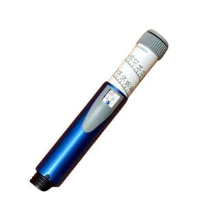 Pluma Inyectora <span class=keywords><strong>Reutilizable</strong></span> <span class=keywords><strong>de</strong></span> Metal Duradero, <span class=keywords><strong>Jeringa</strong></span> Ecológica para Uso con <span class=keywords><strong>Insulina</strong></span>, Certificación CE - Product Image 2