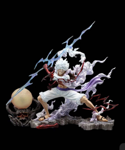 <span class=keywords><strong>One</strong></span> King God NICK Lufei ผมขาวอะนิเมะพีวีซีเครื่องประดับรูปที่มีสองผลไม้ปลุก<span class=keywords><strong>15</strong></span>-28ซม. ธีมภาพยนตร์และทีวี - Product Image 5