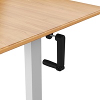 Meilleur prix Bureau réglable sans moteur à commande manuelle Bureau assis-debout MS-04