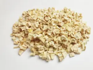 Chinese New Crop 100% Natural Dried Food Apple Slices Dehydrated Fruits Apples Granules