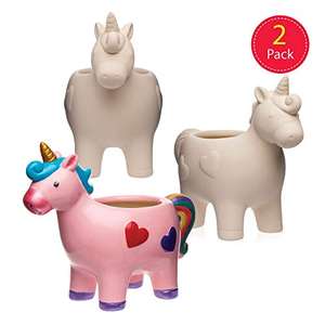 Macetas <span class=keywords><strong>de</strong></span> <span class=keywords><strong>unicornio</strong></span> <span class=keywords><strong>de</strong></span> cerámica, macetas artesanales para niños - Product Image 2