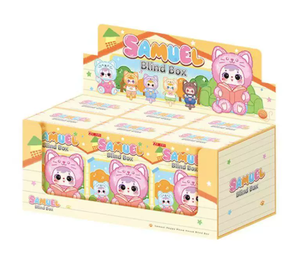 Caja Sorpresa Auténtica Samuels Joyful Kitty House, Muñeco <span class=keywords><strong>de</strong></span> Peluche <span class=keywords><strong>de</strong></span> Poliéster, Figura Coleccionable, Lindo Colgante, Regalo <span class=keywords><strong>de</strong></span> Cumpleaños - Product Image 1