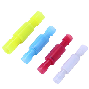 Terminal Eléctrico de Crimpado Rápido de Cable Dividido FLDNY Rojo 22-18AWG, Conector de Bala de Nylon Totalmente Ulatrado de Buena Calidad - Product Image 2