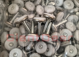 Kim Loại Điều Chỉnh Chân Chân Levelers Cơ Sở OEM Cup Thép Không Gỉ Đồ Nội Thất Điều Chỉnh Chấp Nhận Vật Liệu Pad Máy Nguồn Gốc Bolt Loại - Product Image 4