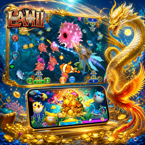 Logiciel de jeu de pêche en ligne USA Golden Dragon Mega Spin, personnalisable pour l'Europe, crédits de table de pêche en ligne - Product Image 1
