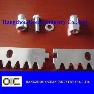 Crémaillère M4 8X30X1005 pour porte coulissante automatique Cnc direction ronde Nylon plastique petite crémaillère à dents hélicoïdales - Product Image 4