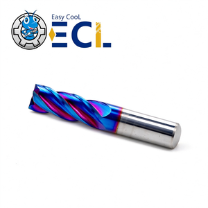ดอกกัดคาร์ไบด์เคลือบ AlTiN แบบ 4 ฟลุต สำหรับงาน CNC - Product Image 4
