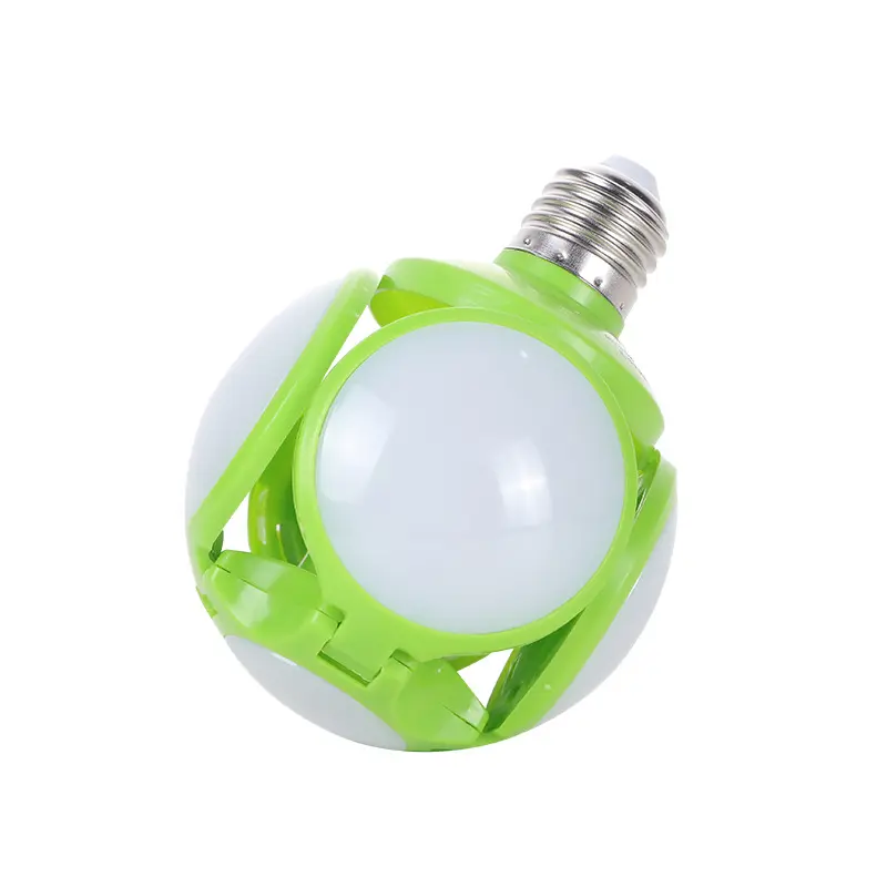 新製品クリエイティブUfo超高輝度ファッションハンギング防水折りたたみ式ランプLed変形サッカースパイラル電球