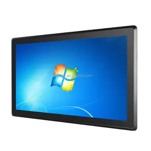 19 inch waterproof touchscreen monitor 21.5 inch industrial display with enclosure