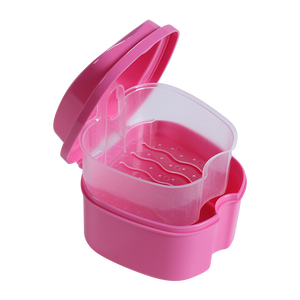 กล่องเก็บรีเทนเนอร์จัดฟัน ฟันปลอม พร้อมที่กรองและถ้วยใส่ฟันปลอม - Product Image 3