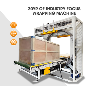 Máquina Envolvedora Horizontal Automática para Perfiles de Aluminio/Tuberías de PE, Máquina Envolvedora Orbital Horizontal en Stock - Product Image 3