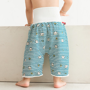 Детская одежда из чистого хлопка, моющиеся, не допускающие недержания мочи, детская кровать, тренировочные штаны для мочи - Product Image 1