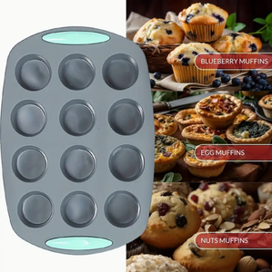 Conjunto Quadrado de 54 Peças de Forma de Silicone Antiaderente para Bolo, Pastelaria, Pão, Assadeira para Micro-ondas e Utensílios de Cozinha - Product Image 6