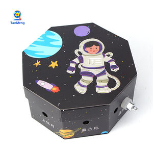 Genesis üretim DIY kiti ay fazı modeli çocuklar için kök öğretici oyuncaklar şişme kağıt oyuncaklar - Product Image 6