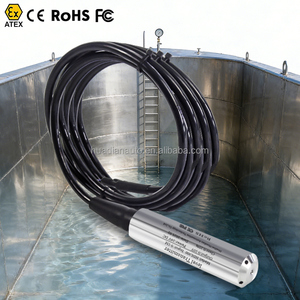 Sensor de Nivel Sumergible de Acero Inoxidable 4-20mA 0-10V RS485, Transductor de Nivel de Agua de 1m-10m - Product Image 1