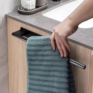 Soporte Adhesivo para Toallas de <span class=keywords><strong>Mano</strong></span>, Toallero de Cocina, Barras para Toallas, Soporte de Pared de Acero Inoxidable para Toallas de Baño, para Baño y Cocina - Product Image 5