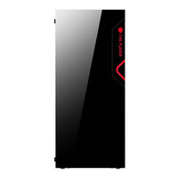 Tantale jeu Anime personnalisé bricolage acrylique panneau ventilateur anti-poussière verre Cpu étui jeu pc ordinateur boîtier