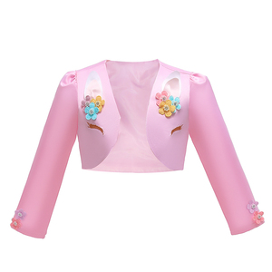 2021 New Girl Unicorn Tops Jacket maniche lunghe Party Costume Coat DJS019 - Product Image 3