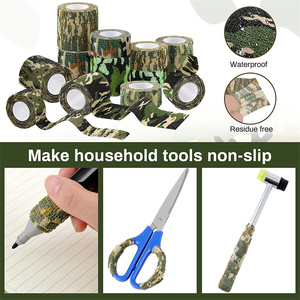 グリーンナイロン自己粘着フックテープ耐熱縫い付けフックループテープカスタムサイズバッグや衣服用ループフック - Product Image 6