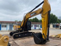 Offre Spéciale : Excavatrice sur Chenilles Hydraulique SANY SY235C d'Occasion, Faible Kilométrage et Bon État, Polyvalente pour Travaux de Terrassement