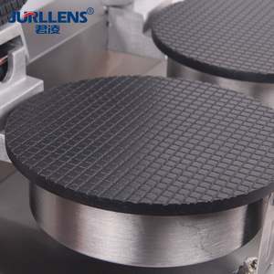 Machine à gaufres semi-automatique électrique commerciale pour cornets de crème glacée et rouleaux d'œufs - Product Image 2