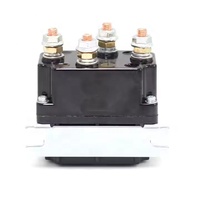 Relais de treuil électrique 250A 12V à 4 bornes, solénoïde de relais positif et négatif pour moteur de treuil de voiturette de golf, ATV, UTV