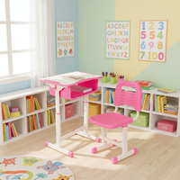 Meilleures ventes de meubles scolaires pour enfants à hauteur réglable, table d'étude pour enfants, bureau d'étude pour enfants