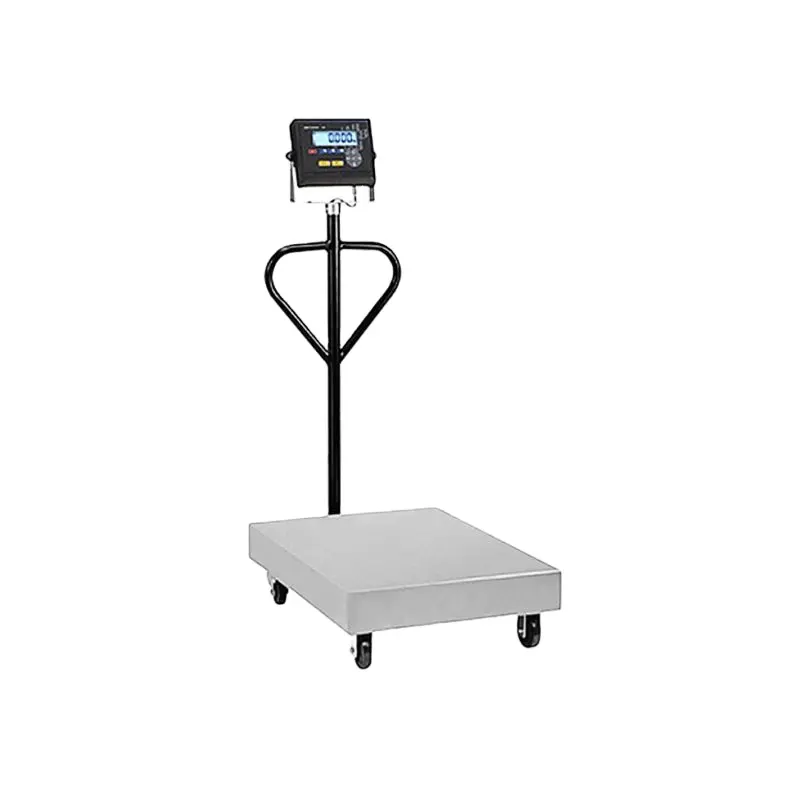 Logo Kustom Elektronik 150Kg Platform 300 Kg Digital Weighing Scale