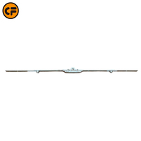 Tige de transmission espagnolette de 7,5 mm pour fenêtre à battant en PVC à ouverture extérieure