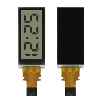 LS011B7DH03 LCD Monokrom IPS 1,1 inci 160x68 SPI 10-Pin Aplikasi Jam Tangan Pintar