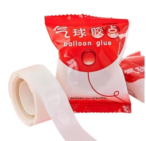 NEw 100pcs Glue Point Clear <b>Balloon</b> Glue Dot Removable Adhesive Dots Double Sided Dots of Glue Party Wedding Decor Accessories - Product Image 1