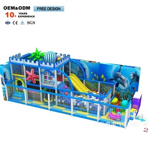 Blue Commercial Soft Play <b>Set</b> Children's Favorite Indoor Playground & Restaurant Foam Material for Amusement Parks - Product Image 6