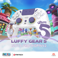 Fantech WGP14v2 Gear5 Edition Wired BT Wireless Gaming Joysticks Pengontrol Game Getaran untuk PC PS4