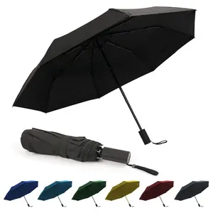 Grande ombrello pubblicitario all'ingrosso doppio ombrello automatico grande per pioggia e lucentezza con Logo