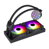 Refroidisseur d'air pour processeur SAMA RGB AIO, boîtier d'ordinateur, radiateur de processeur, refroidissement par eau 240 mm