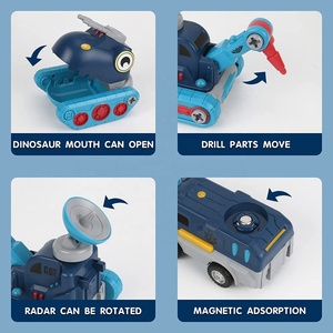 Bonne Qualité 5 en 1 DIY Assemblage Magnétique Force <span class=keywords><strong>Dinosaure</strong></span> 40pcs Blocs de Construction Démonter Transformer <span class=keywords><strong>Dinosaure</strong></span> <span class=keywords><strong>Robot</strong></span> Jouet pour Enfants - Product Image 6