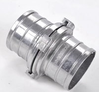 Raccords rapides en alliage d'aluminium de 3 pouces pour tuyau plat, pour système d'irrigation agricole