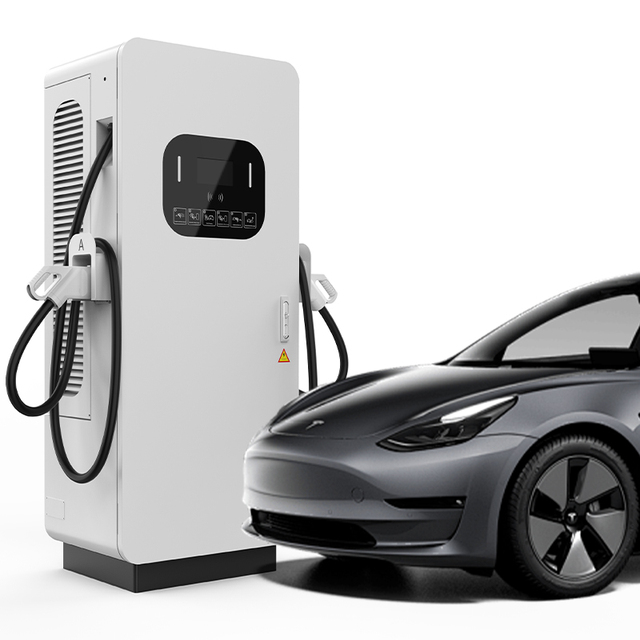 New 60kw-240kw Commercial Industrial DC Fast Charging Station with LCD Screen 90kw 120kw 150kw 180kw Ev Charger Pile