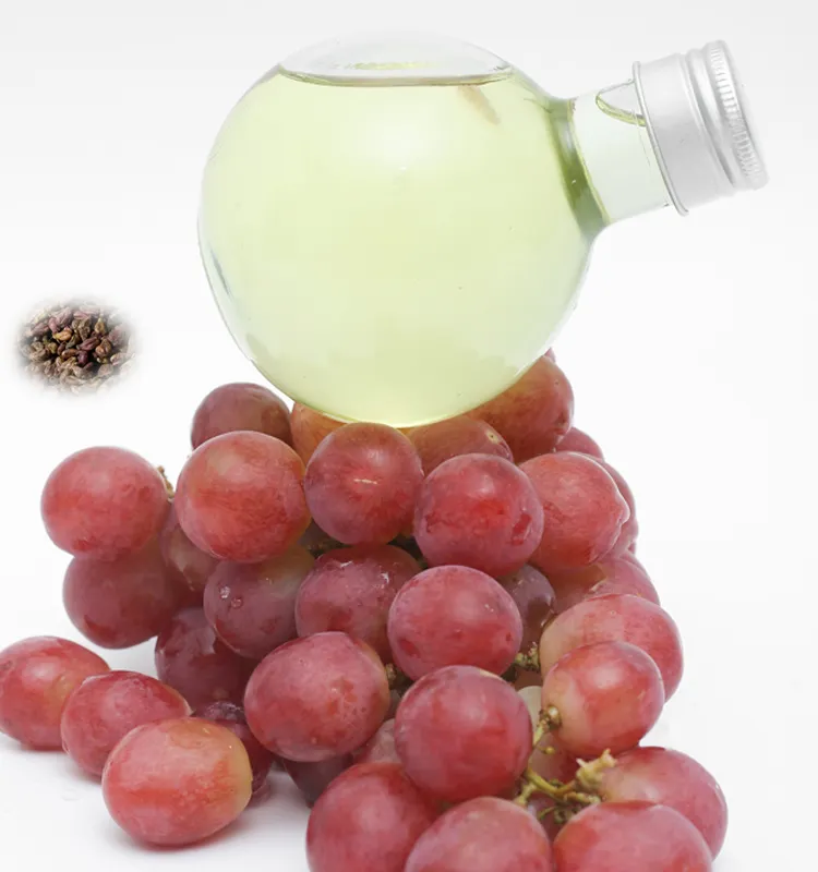 Huile comestible Offre Spéciale 100% Huile de pépins de raisin pure raffinée pour le fabricant d'huile végétale HALAL