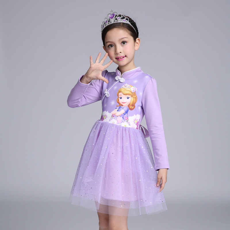 Prinses Aisha-jurk Met Accessoires – Elsa-stijl Jurk Met Cape En Kroon Voor Meisjes