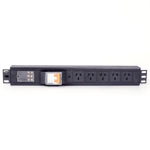 Servicio OEM proporcionado Unidad de distribución de energía de Australia 1.5U Enchufes PDU de 5 vías con disyuntor 2P - Product Image 4