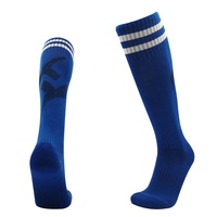 Chaussettes de football unisexes pour enfants avec soutien de la voûte plantaire et fond épais en éponge pour les jeux d'équipe, les sports scolaires d'entraînement, les fournitures de gros en vrac